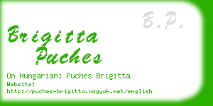 brigitta puches business card